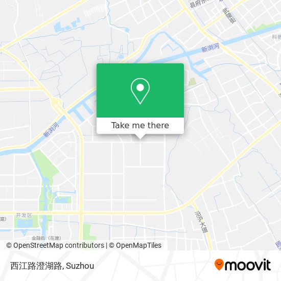 西江路澄湖路 map