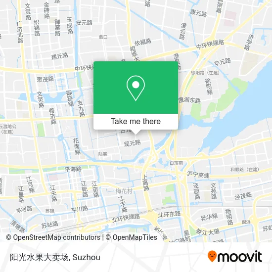 阳光水果大卖场 map