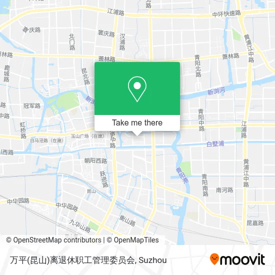 万平(昆山)离退休职工管理委员会 map