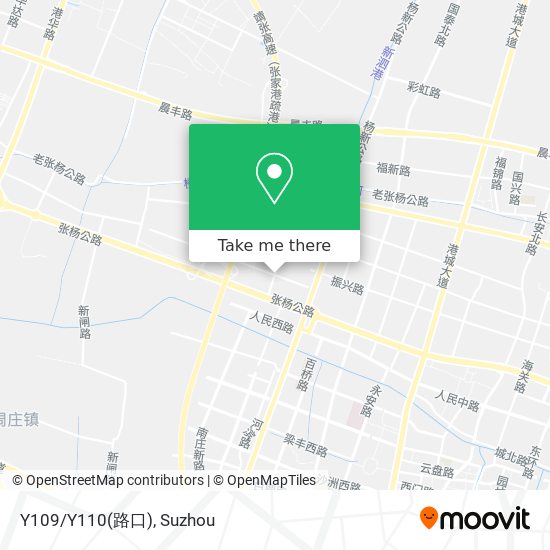 Y109/Y110(路口) map
