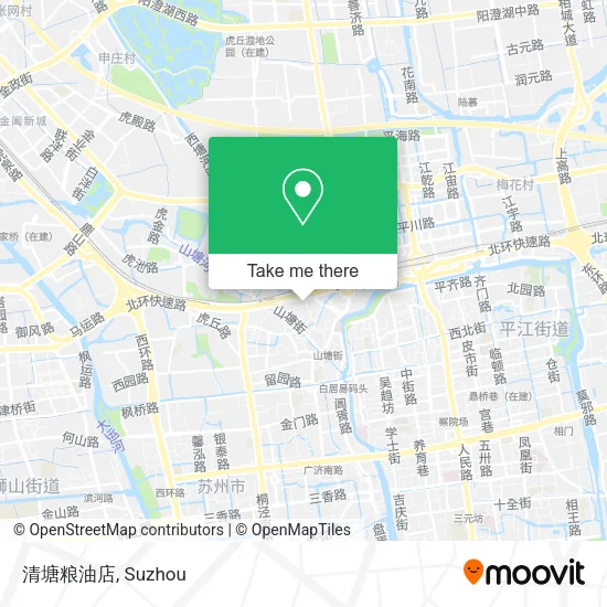 清塘粮油店 map