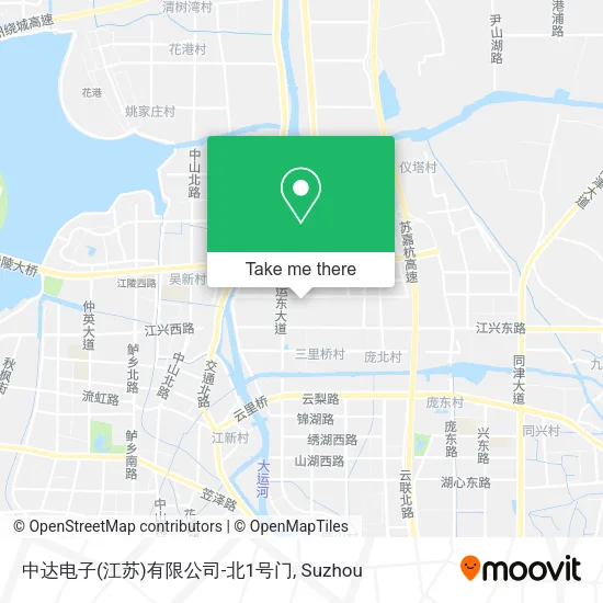 中达电子(江苏)有限公司-北1号门 map