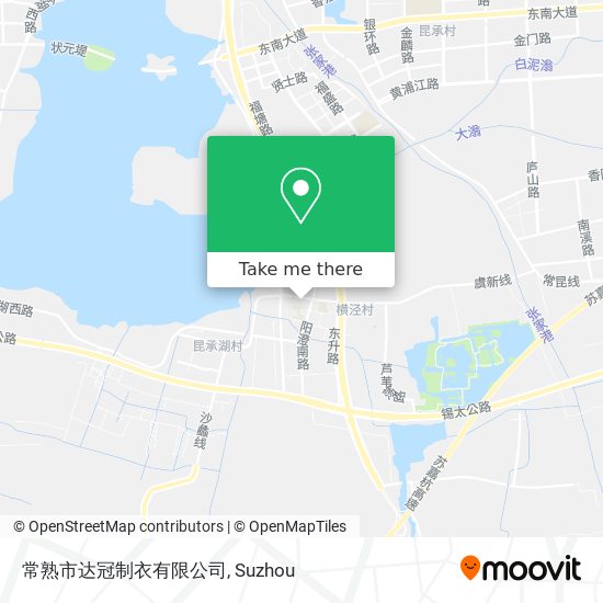 常熟市达冠制衣有限公司 map