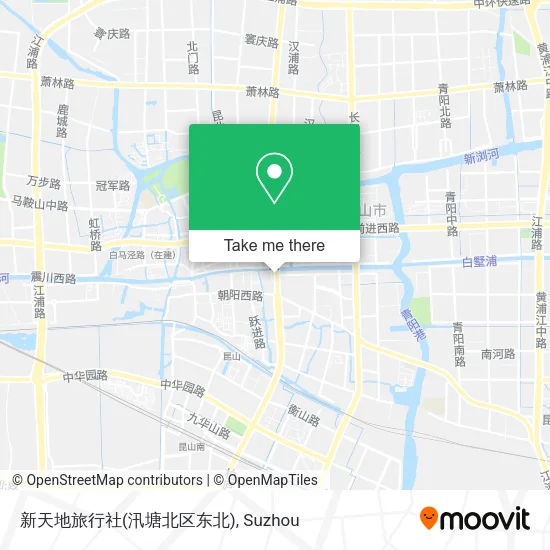 新天地旅行社(汛塘北区东北) map