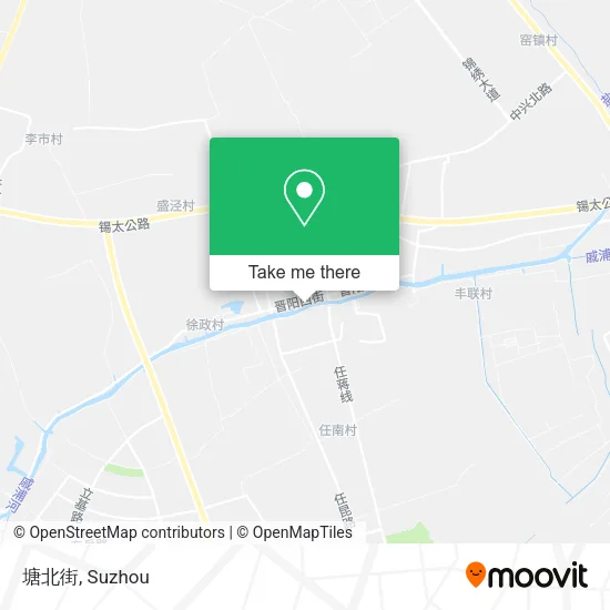塘北街 map