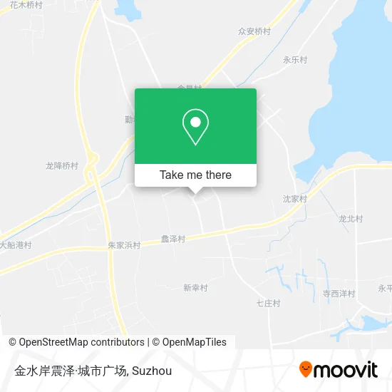 金水岸震泽·城市广场 map