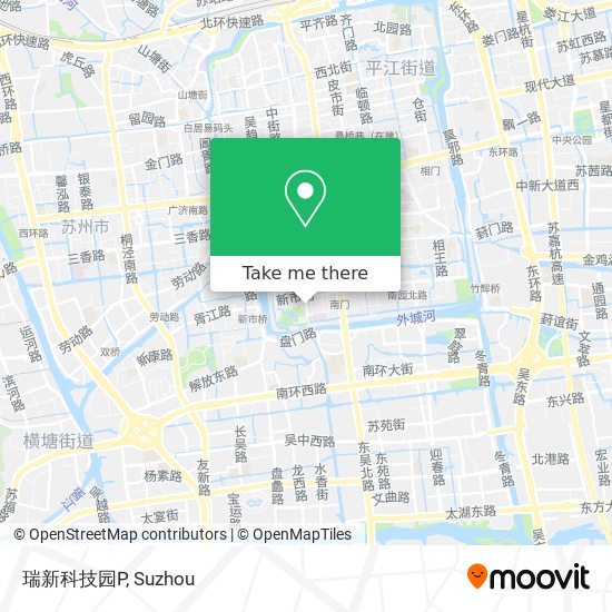 瑞新科技园P map
