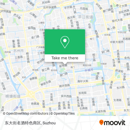 东大街名酒特色商区 map