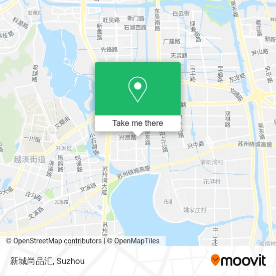 新城尚品汇 map