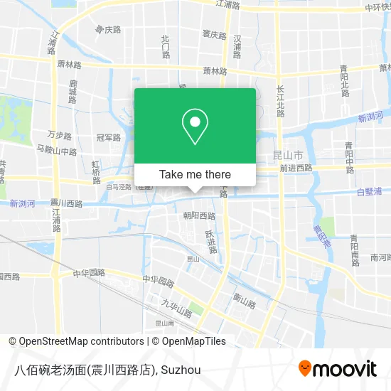 八佰碗老汤面(震川西路店) map