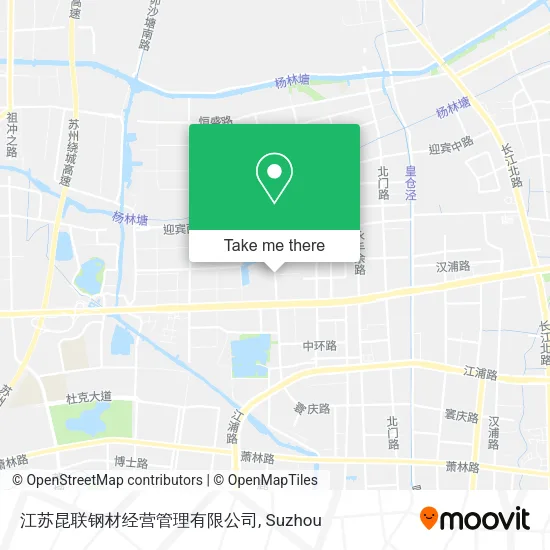 江苏昆联钢材经营管理有限公司 map