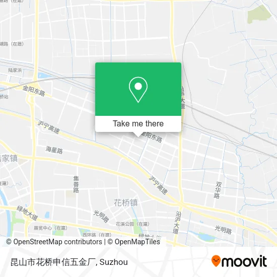 昆山市花桥申信五金厂 map