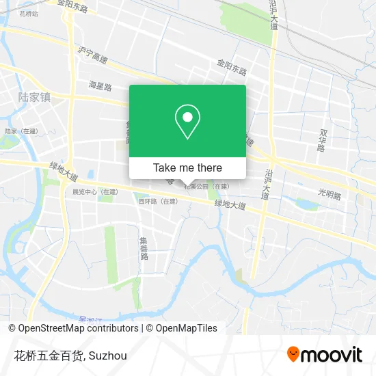 花桥五金百货 map