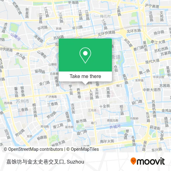 嘉馀坊与金太史巷交叉口 map
