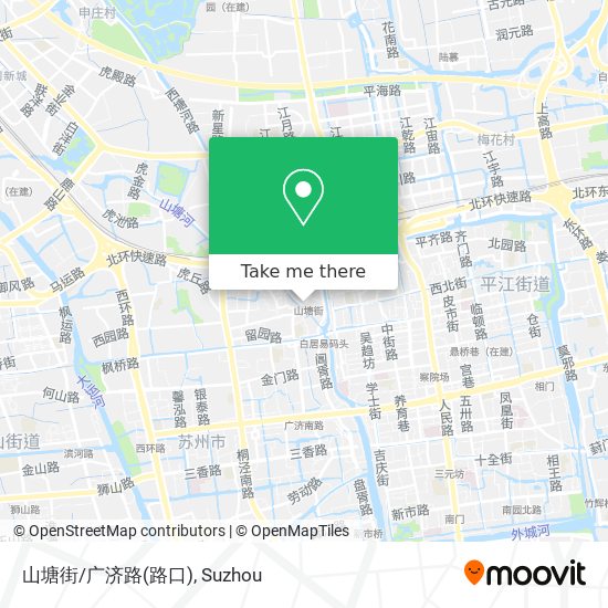 山塘街/广济路(路口) map