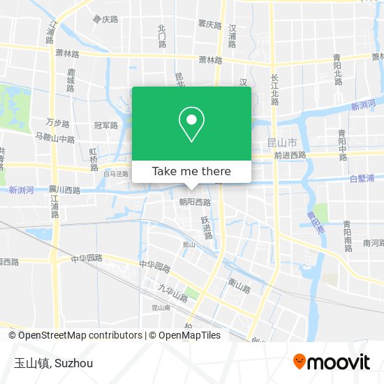 玉山镇 map