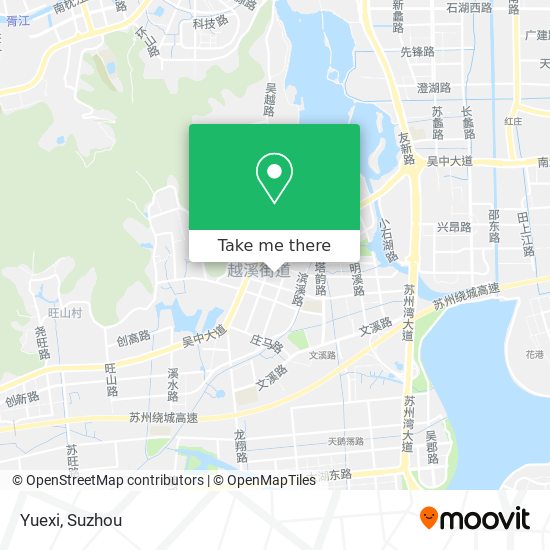 Yuexi map