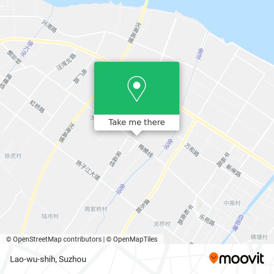 Lao-wu-shih map