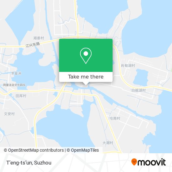 T’eng-ts’un map