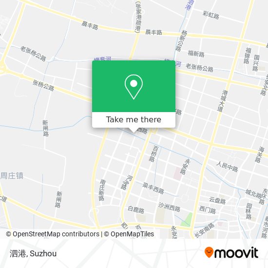 泗港 map