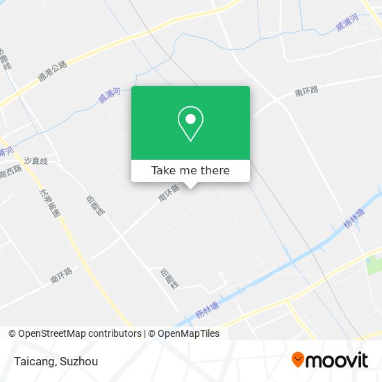 Taicang map