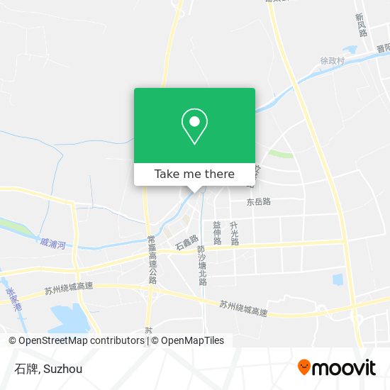 石牌 map