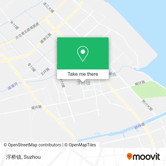 浮桥镇 map