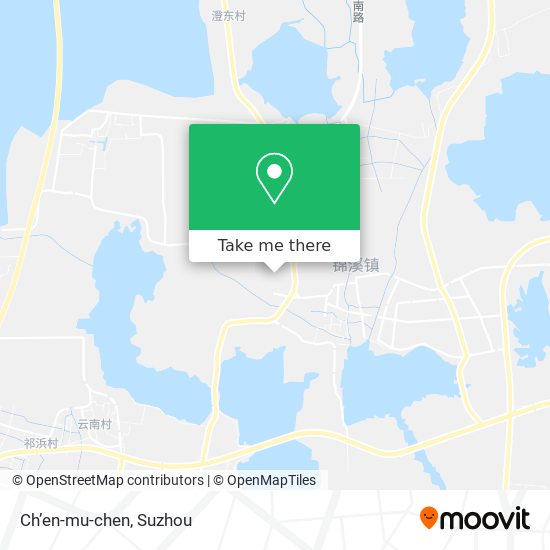Ch’en-mu-chen map