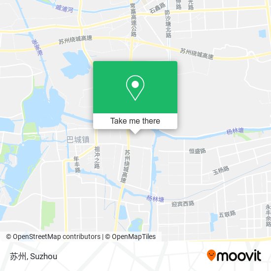 苏州 map