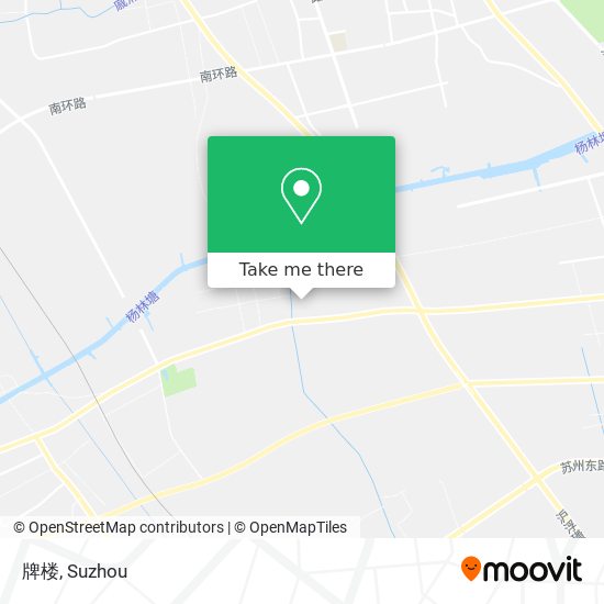 牌楼 map
