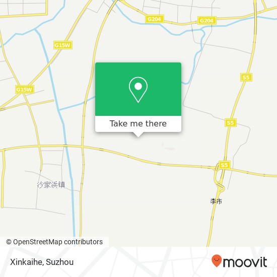 Xinkaihe map