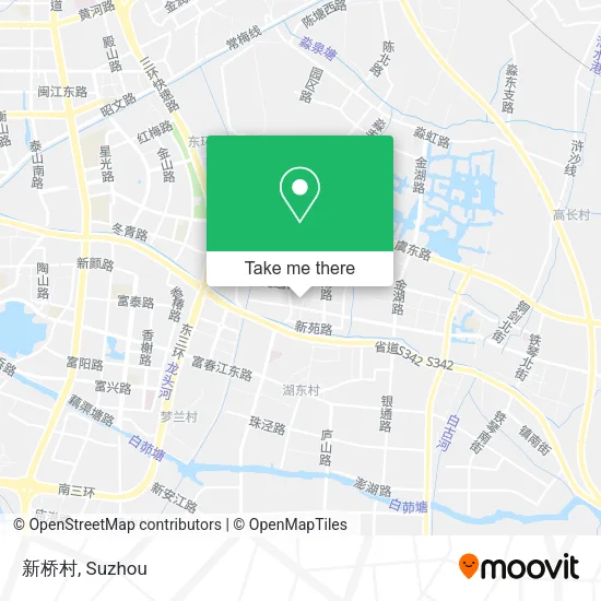 新桥村 map