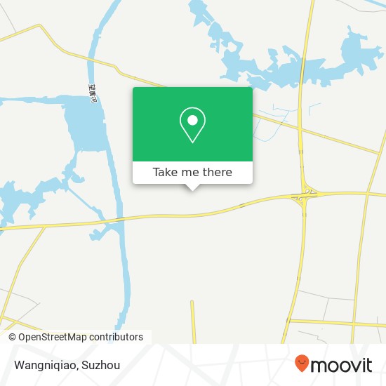 Wangniqiao map