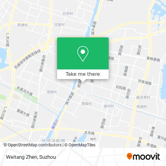 Weitang Zhen map
