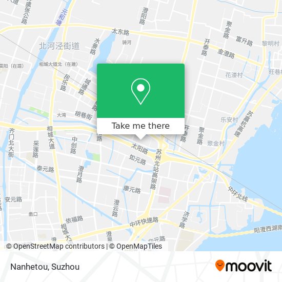 Nanhetou map