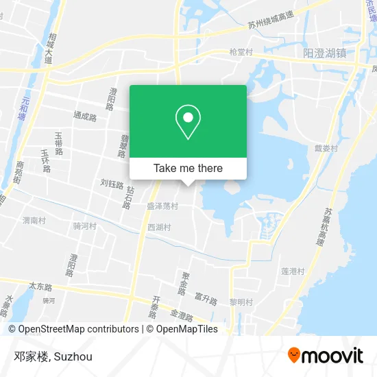 邓家楼 map