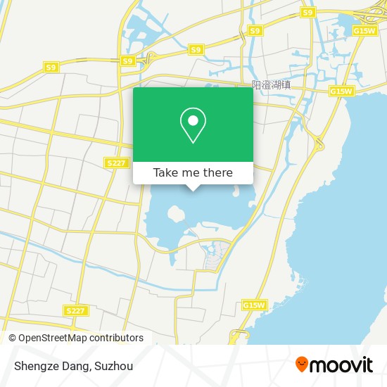 Shengze Dang map