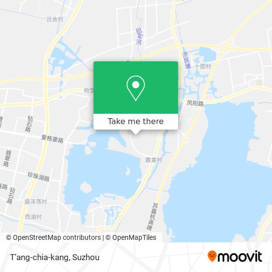 T’ang-chia-kang map