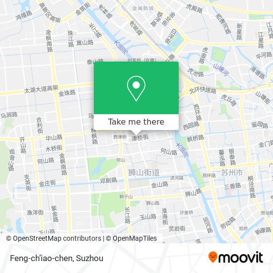 Feng-ch’iao-chen map