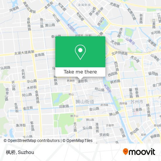 枫桥 map