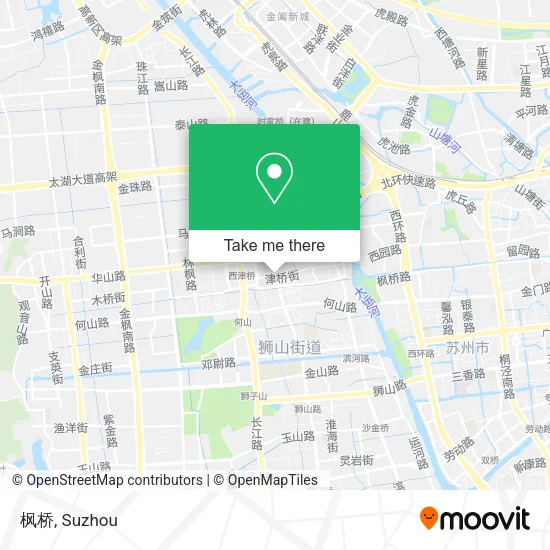 枫桥 map