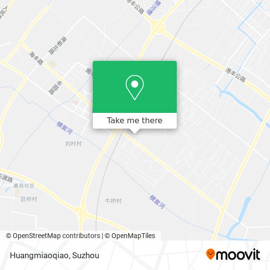 Huangmiaoqiao map