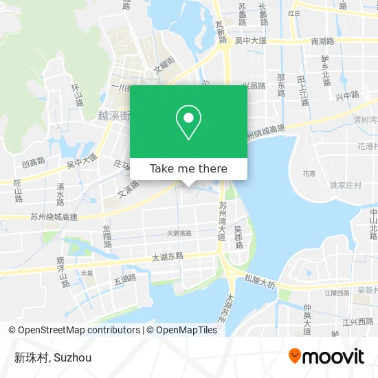 新珠村 map