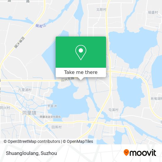 Shuangloulang map