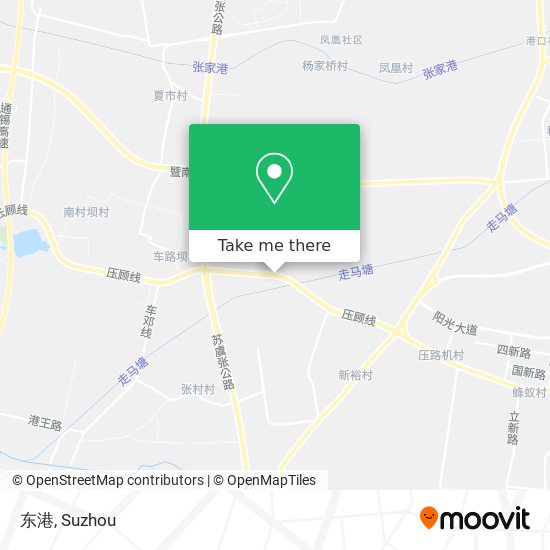 东港 map