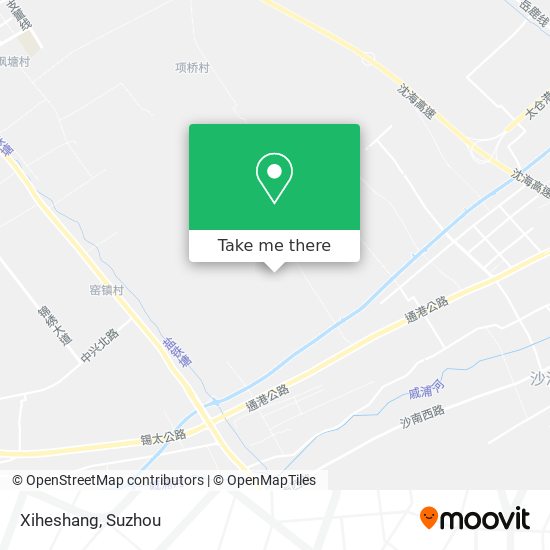Xiheshang map