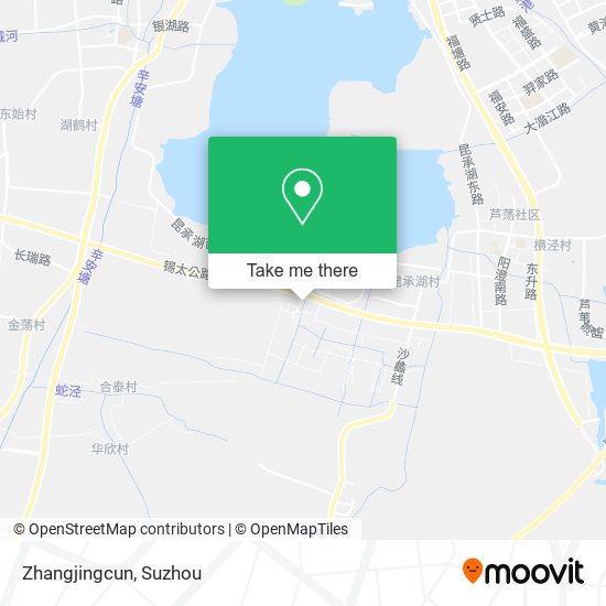 Zhangjingcun map