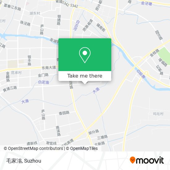 毛家滃 map