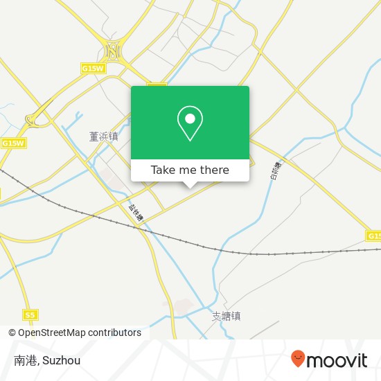 南港 map