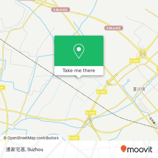 潘家宅基 map